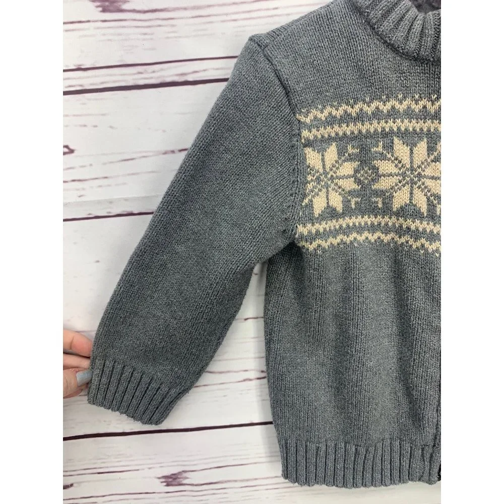Gymboree gray snowflake